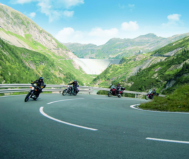 Panoramic tour  –Malta High Alpine Road by motorcycle